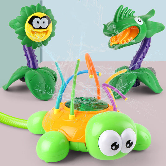 Cartoon Sprinkler Boy Baby Girl Outdoor Playing Water Toys Summer