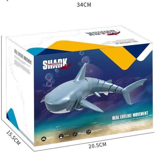 RC Shark Toy: 2.4G Remote-Controlled Swimming Action