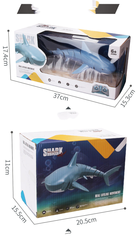 RC Shark Toy: 2.4G Remote-Controlled Swimming Action