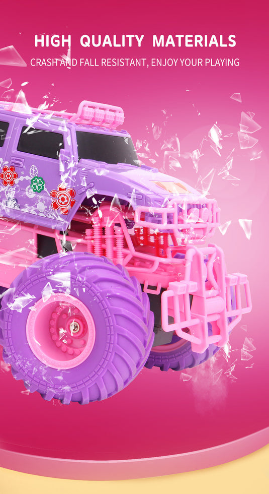 RC Pink Rock Crawler Car Toy