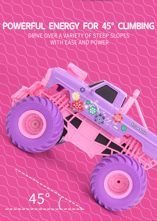 RC Pink Rock Crawler Car Toy