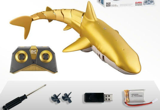 RC Shark Toy: 2.4G Remote-Controlled Swimming Action