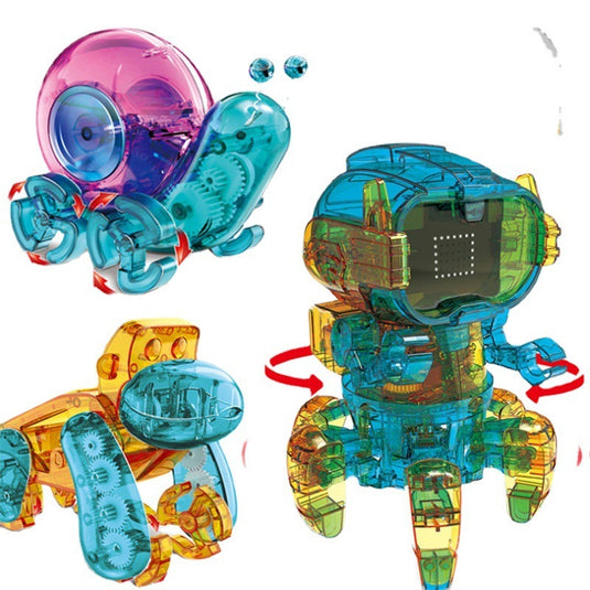 DIY Solar-Powered Robot STEM Building Kit