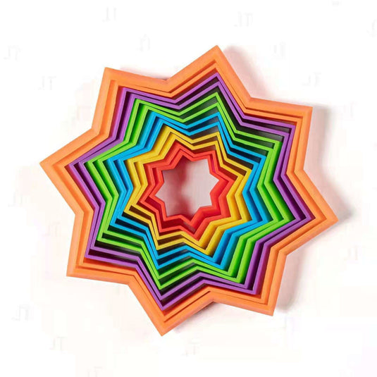 3D Magic Star Decompression Toys - Practimark