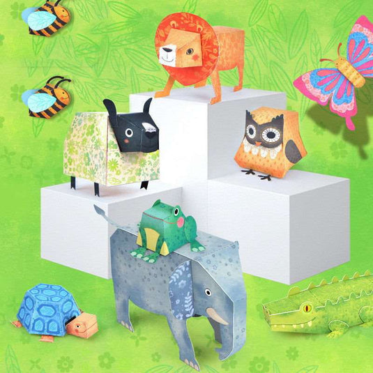 3D Origami Paper Animals - Practimark