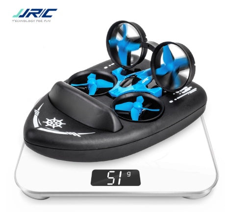 3-in-1 RC Drone: Land, Air, and Water Quadcopter Vehicle