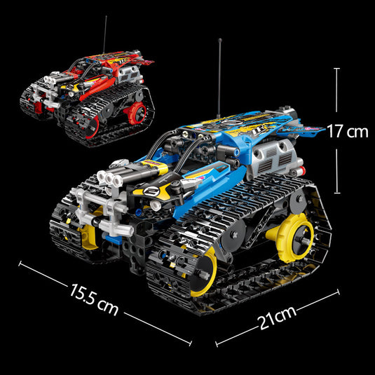 RC Tech Super Car: Buildable Brick Racer