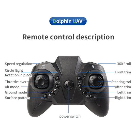 2.4G 3-in-1 RC Sea, Land, and Air Aircraft