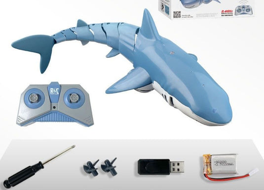 RC Shark Toy: 2.4G Remote-Controlled Swimming Action