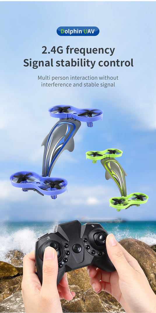 2.4G 3-in-1 RC Sea, Land, and Air Aircraft