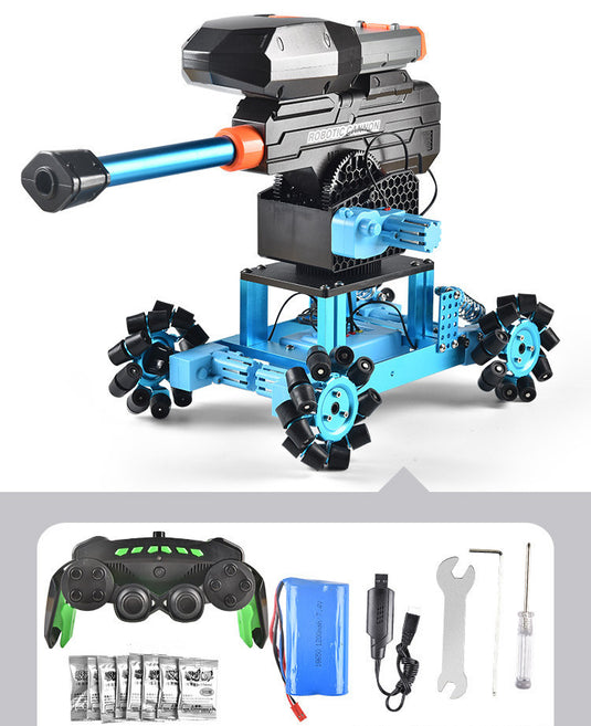 High-Tech RC Robot with Alloy Machinery Design