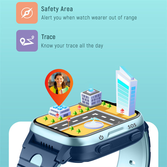 4G GPS Tracker & Video Call Smart Watch