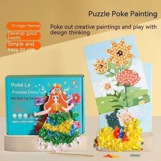 Princess Magic Paint & Poke Kit - Practimark