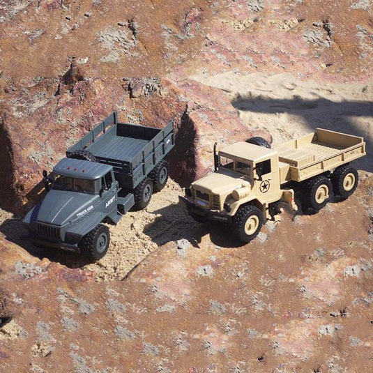 RC 6-Wheel Military Truck - Practimark