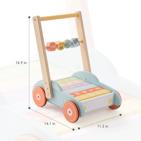 ROBUD Wooden Baby Walker - Practimark