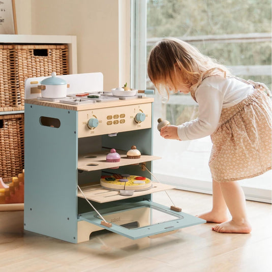 Robud Pretend Play Wooden Oven - Practimark