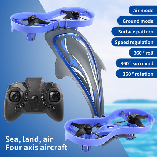 2.4G 3-in-1 RC Sea, Land, and Air Aircraft