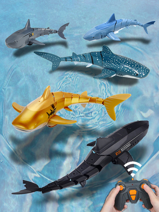 RC Shark Toy: 2.4G Remote-Controlled Swimming Action